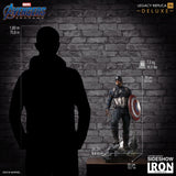 Iron Studios Marvel Avengers: Endgame Captain America (Deluxe) 1/4 Scale Legacy Replica Statue