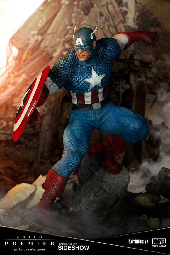 Kotobukiya Marvel ArtFX Premier Captain America Limited Edition Statue