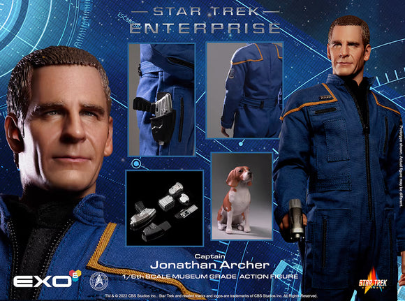 EXO-6 Star Trek: Enterprise Captain Jonathan Archer 1/6 Scale 12