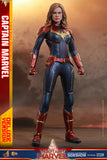 Hot Toys Marvel Comics Captain Marvel Deluxe Verion 1/6 Scale Collectible Figure