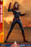 Hot Toys Marvel Comics Captain Marvel Deluxe Verion 1/6 Scale Collectible Figure