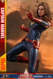 Hot Toys Marvel Comics Captain Marvel Deluxe Verion 1/6 Scale Collectible Figure