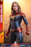 Hot Toys Marvel Comics Captain Marvel Deluxe Verion 1/6 Scale Collectible Figure