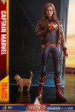 Hot Toys Marvel Comics Captain Marvel Deluxe Verion 1/6 Scale Collectible Figure