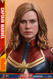Hot Toys Marvel Comics Captain Marvel Deluxe Verion 1/6 Scale Collectible Figure
