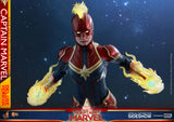 Hot Toys Marvel Comics Captain Marvel Deluxe Verion 1/6 Scale Collectible Figure