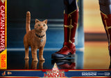 Hot Toys Marvel Comics Captain Marvel Deluxe Verion 1/6 Scale Collectible Figure