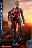 Hot Toys Marvel Comics Avengers Endgame Captain Marvel 1/6 Scale Collectible Figure