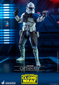 Hot Toys Star Wars The Clone Wars Captain Rex 1/6 Scale 12" Collectible Figure