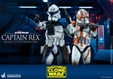 Hot Toys Star Wars The Clone Wars Captain Rex 1/6 Scale 12" Collectible Figure