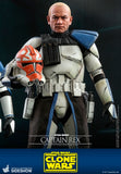 Hot Toys Star Wars The Clone Wars Captain Rex 1/6 Scale 12" Collectible Figure