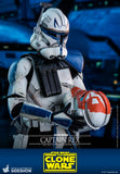 Hot Toys Star Wars The Clone Wars Captain Rex 1/6 Scale 12" Collectible Figure