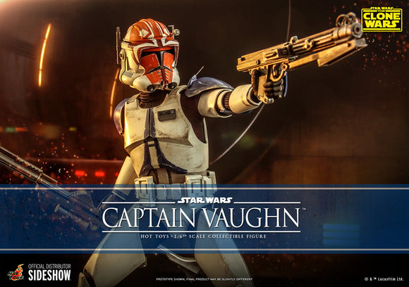 Hot Toys Star Wars The Clone Wars Captain Vaughn 1/6 Scale 12
