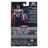 Hasbro Disney+ Marvel Legends Wave 1 Set of 7 Figures Captain America (Sam Wilson/Falcon), John Walker (U.S. Agent), Baron Zemo, Bucky Barnes (Winter Soldier), Loki, Scarlet Witch & Vision (Captain America Flight Gear BAF)