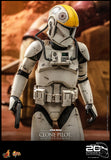 Hot Toys Star Wars Episode II Attack of the Clones Clone Pilot 1/6 Scale 12" Collectible Figure