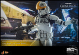 Hot Toys Star Wars Episode II Attack of the Clones Clone Pilot 1/6 Scale 12" Collectible Figure