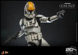 Hot Toys Star Wars Episode II Attack of the Clones Clone Pilot 1/6 Scale 12" Collectible Figure