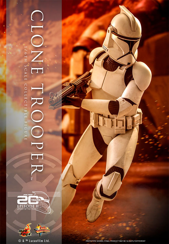 Hot Toys Star Wars Episode II Attack of the Clones Clone Trooper 1/6 Scale 12