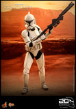 Hot Toys Star Wars Episode II Attack of the Clones Clone Trooper 1/6 Scale 12" Collectible Figure