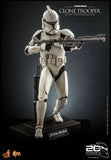 Hot Toys Star Wars Episode II Attack of the Clones Clone Trooper 1/6 Scale 12" Collectible Figure