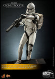 Hot Toys Star Wars Episode II Attack of the Clones Clone Trooper 1/6 Scale 12" Collectible Figure