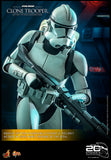 Hot Toys Star Wars Episode II Attack of the Clones Clone Trooper 1/6 Scale 12" Collectible Figure