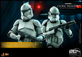 Hot Toys Star Wars Episode II Attack of the Clones Clone Trooper 1/6 Scale 12" Collectible Figure