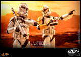 Hot Toys Star Wars Episode II Attack of the Clones Clone Trooper 1/6 Scale 12" Collectible Figure