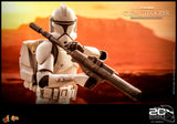 Hot Toys Star Wars Episode II Attack of the Clones Clone Trooper 1/6 Scale 12" Collectible Figure