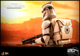 Hot Toys Star Wars Episode II Attack of the Clones Clone Trooper 1/6 Scale 12" Collectible Figure