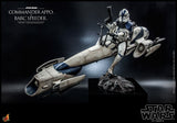 Hot Toys Star Wars: The Clone Wars Clone Commander Appo and BARC Speeder