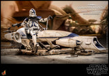 Hot Toys Star Wars: The Clone Wars Clone Commander Appo and BARC Speeder