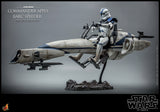 Hot Toys Star Wars: The Clone Wars Clone Commander Appo and BARC Speeder