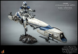 Hot Toys Star Wars: The Clone Wars Clone Commander Appo and BARC Speeder