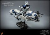 Hot Toys Star Wars: The Clone Wars Clone Commander Appo and BARC Speeder