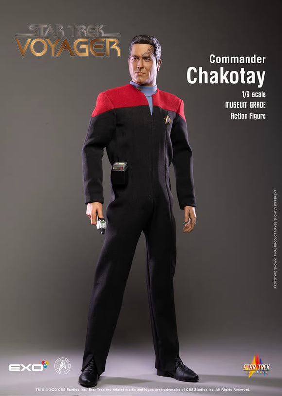 EXO-6 Star Trek: Voyager Commander Chakotay 1/6 Scale 12