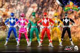 Threezero Mighty Morphin Power Rangers Core Rangers + Green Ranger Six Pack 1/6 Scalre 12" Collectible Figure Set