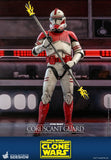 Hot Toys Star Wars The Clone Wars Coruscant Guard Clone Trooper 1/6 Scale 12" Collectible Figure