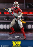Hot Toys Star Wars The Clone Wars Coruscant Guard Clone Trooper 1/6 Scale 12" Collectible Figure