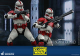 Hot Toys Star Wars The Clone Wars Coruscant Guard Clone Trooper 1/6 Scale 12" Collectible Figure