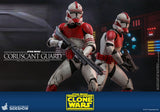 Hot Toys Star Wars The Clone Wars Coruscant Guard Clone Trooper 1/6 Scale 12" Collectible Figure