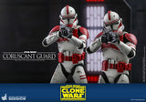 Hot Toys Star Wars The Clone Wars Coruscant Guard Clone Trooper 1/6 Scale 12" Collectible Figure