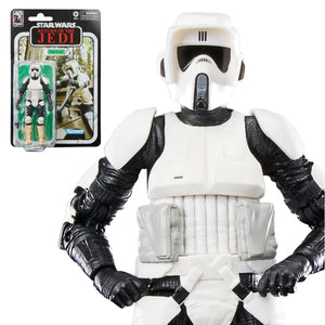 Hasbro Star Wars The Black Series Return of the Jedi 40th Anniversary 6-Inch Biker Scout Action Figure