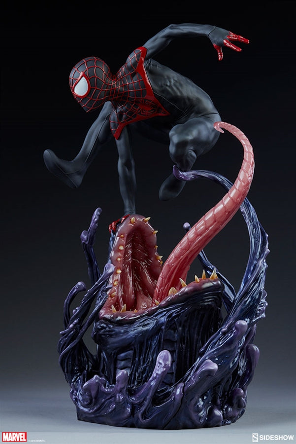 Sideshow Marvel Spider-Man Miles Morales Premium Format Figure Statue