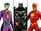 DC Multiverse Wave 3 Set of 3 Action Figures Batman: Curse of the White Knight DC Multiverse Azrael Batman Armor, The Joker & The Flash