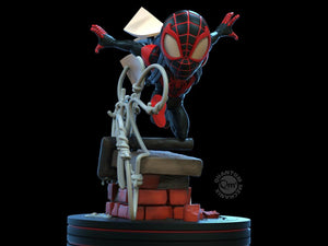 QMx Marvel Q-Fig Elite Spider-Man Miles Morales  Diorama Figure