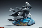 Sideshow How to Train Your Dragon Dart, Pouncer, and Ruffrunner Statue
