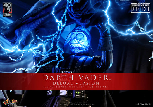 Hot Toys Star Wars (Return of the Jedi 40th Anniversary Collection) Darth Vader Deluxe 1/6 Scale Collectible Figure