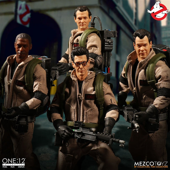 Mezco Toyz One12 Collective Ghostbusters Deluxe Box Set 1/12 Scale 6