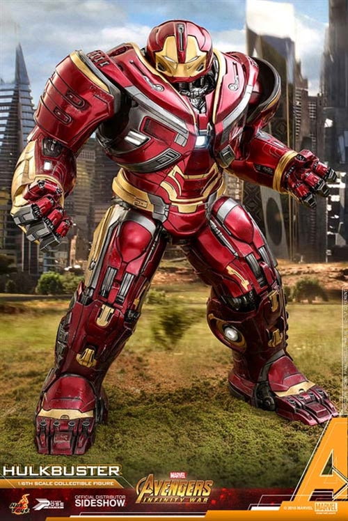 Hot Toys Marvel Avengers Infinity War Hulkbuster 1/6 Scale Power Pose Figure